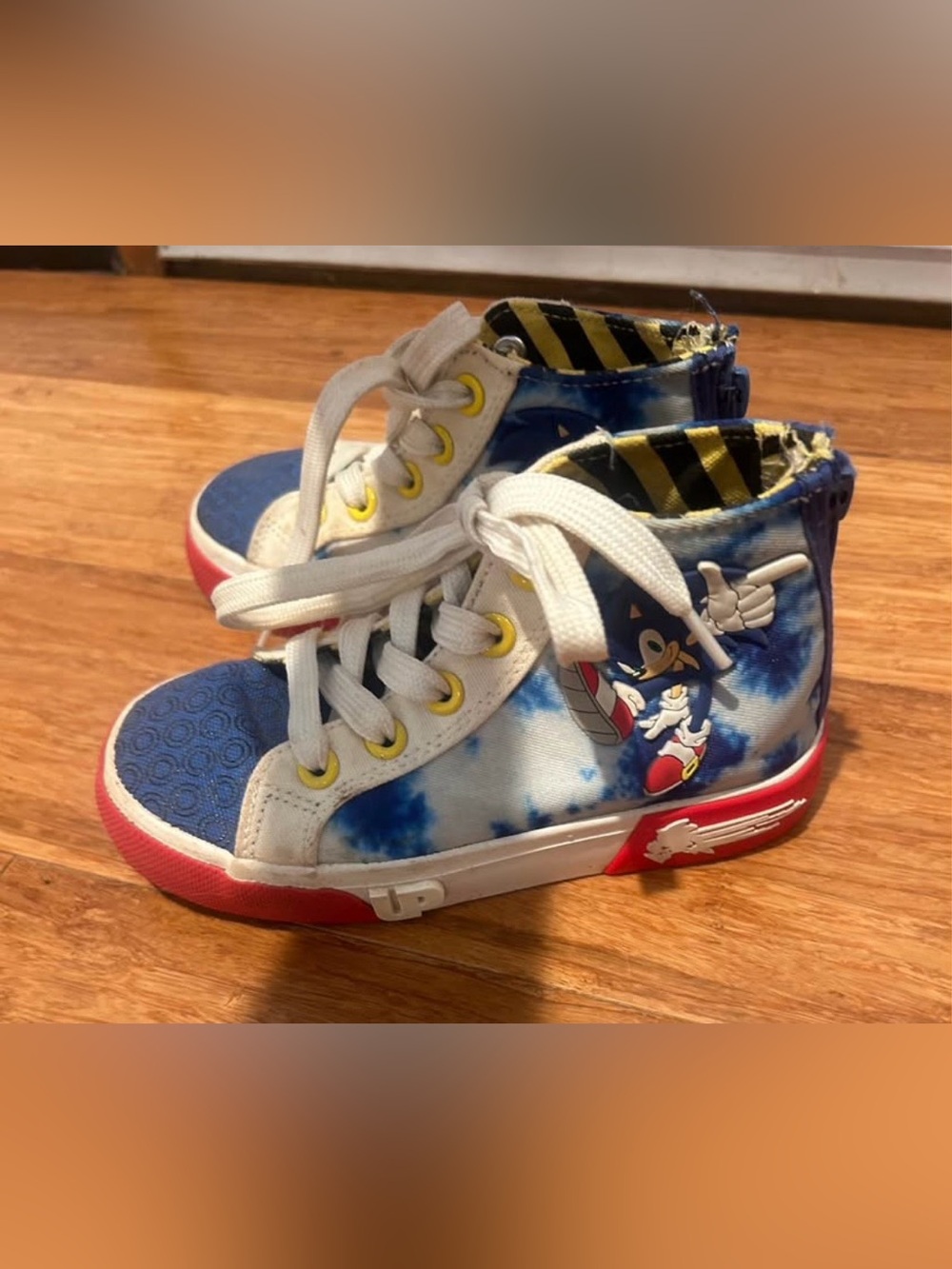Sonic converse style sneakers